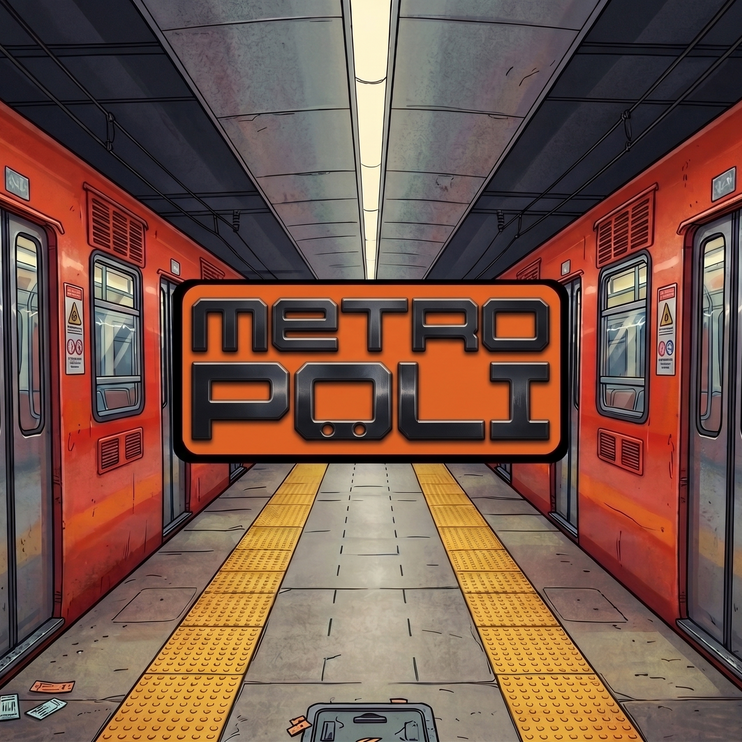 Metropoli 20% - Juego de Mesa del Metro - Preventa