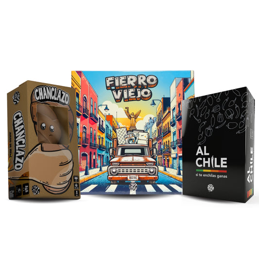 Chanclazo + Fierro Viejo + Al Chile (-15%)