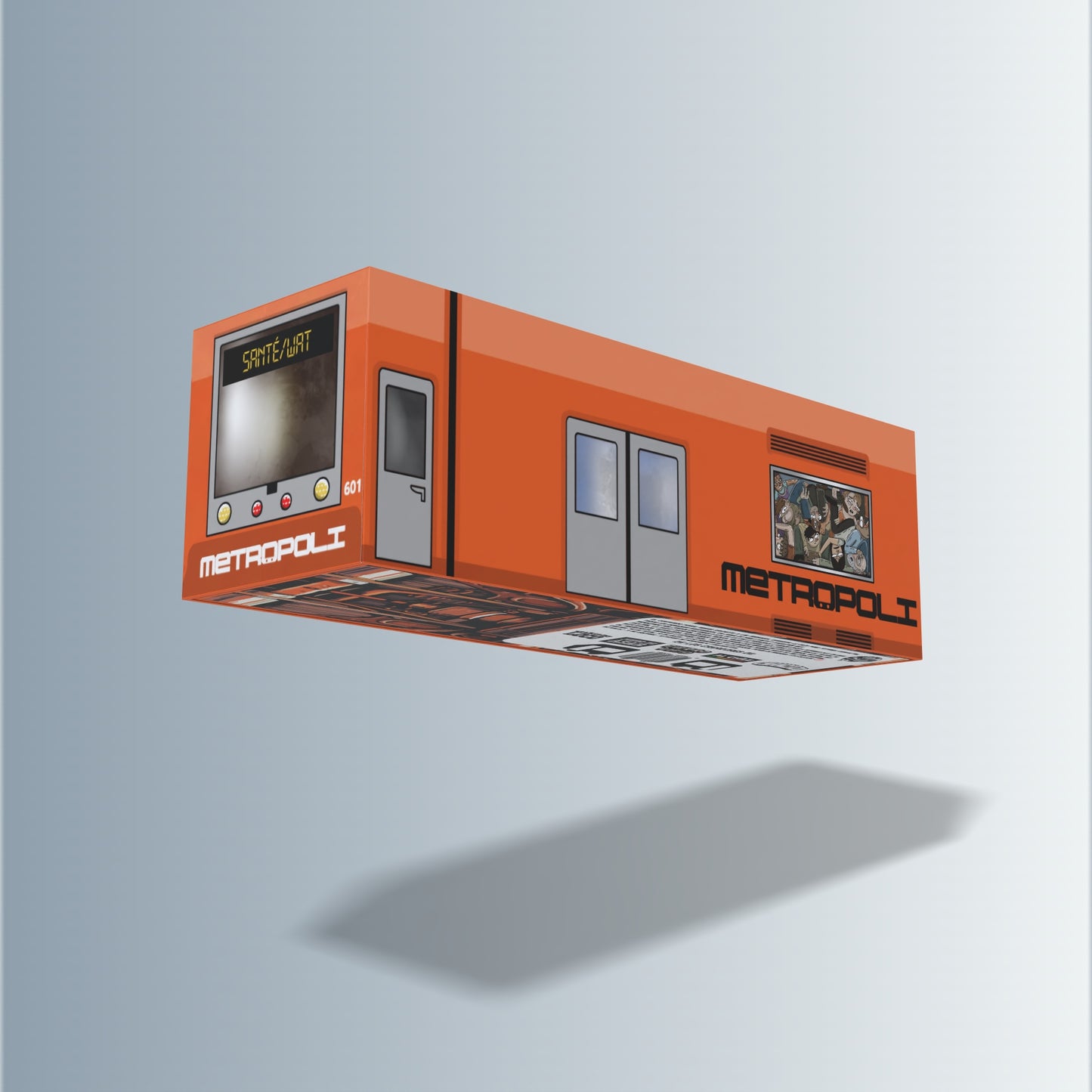Metropoli 20% - Juego de Mesa del Metro
