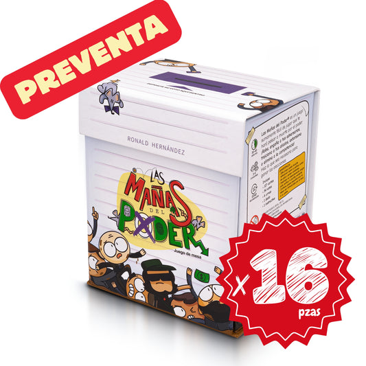 Las Mañas del Poder - Preventa (-50%) 16 PZAS TIENDAS