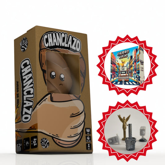 Chanclazo + Fierro Viejo + Kit 3D Fierro Viejo (-10%)