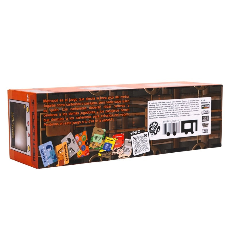Metropoli - Juego de Mesa del Metro - Preventa
