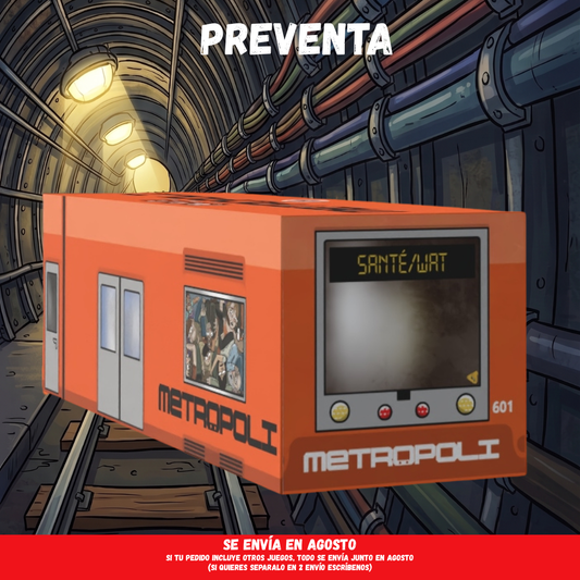 Metropoli - Juego de Mesa del Metro - Preventa