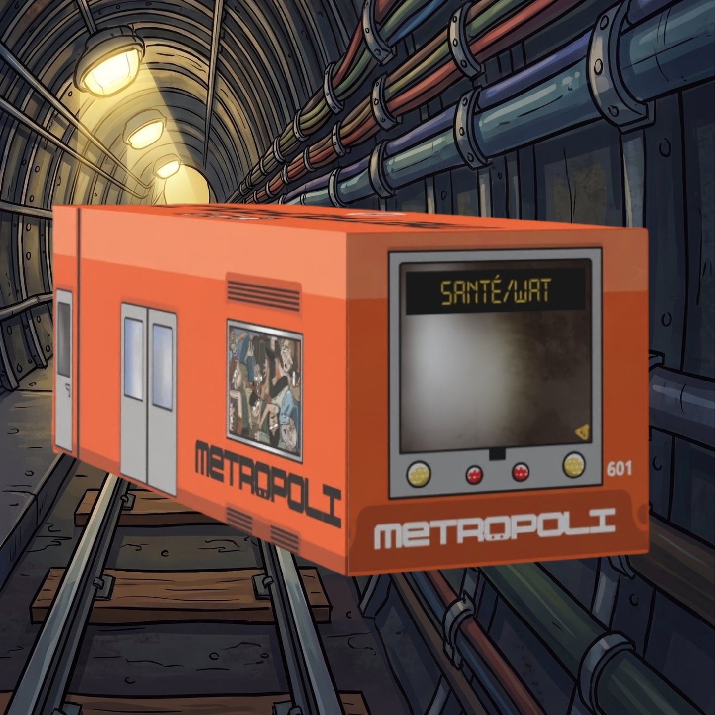 Metropoli 15%- Juego de Mesa del Metro