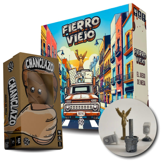 Chanclazo + Fierro Viejo + Kit 3D Fierro Viejo (-10%)